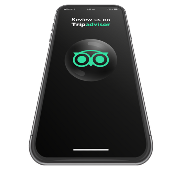 αναθεωρήστε μας προσαρμοσμένο χαλί συμβούλου ταξιδιού - TenStickers