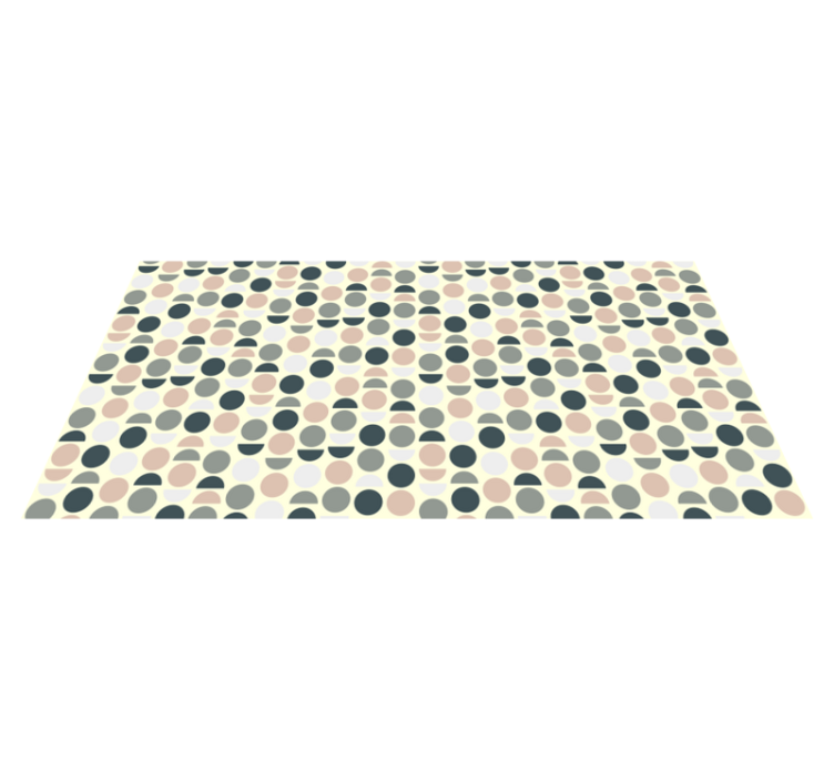 σκανδιναβικά cercles γεωμετρικά χαλιά - TenStickers