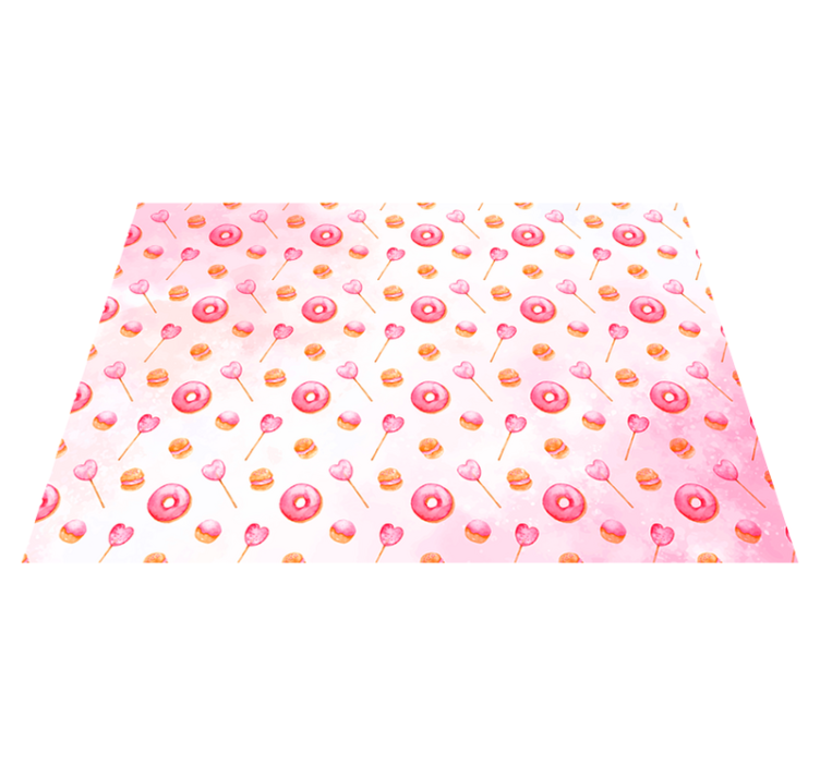 χαλιά κουζίνασ γλυκιά απόλαυση ευτυχία - TenStickers