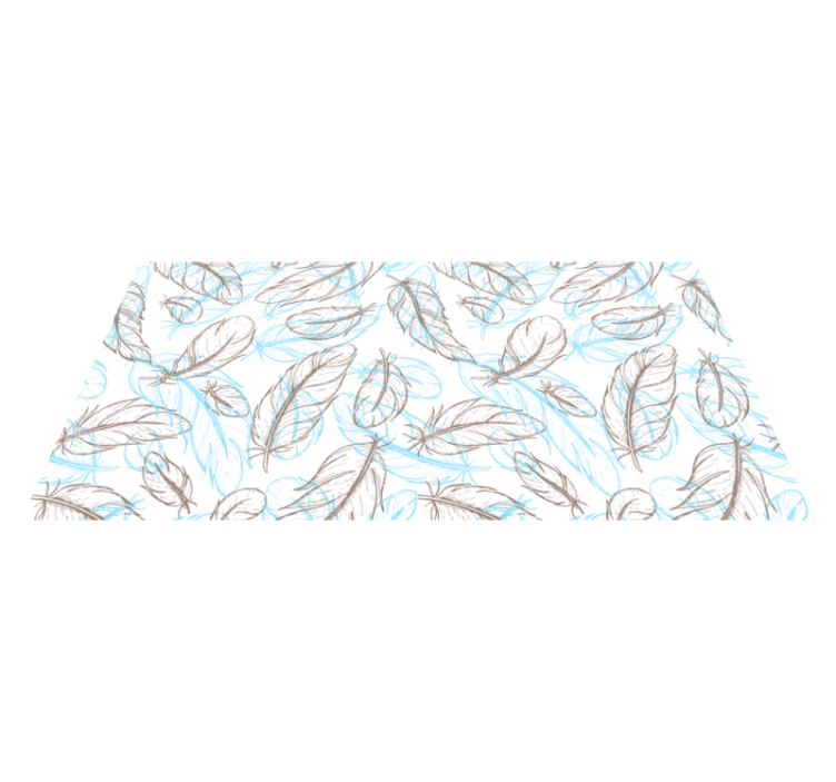 φτερά περιγράφει το χαλί βινυλίου υπνοδωματίου - TenStickers