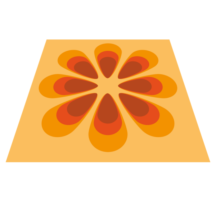 70 χλόη λουλουδιών μονού λουλουδιού - TenStickers