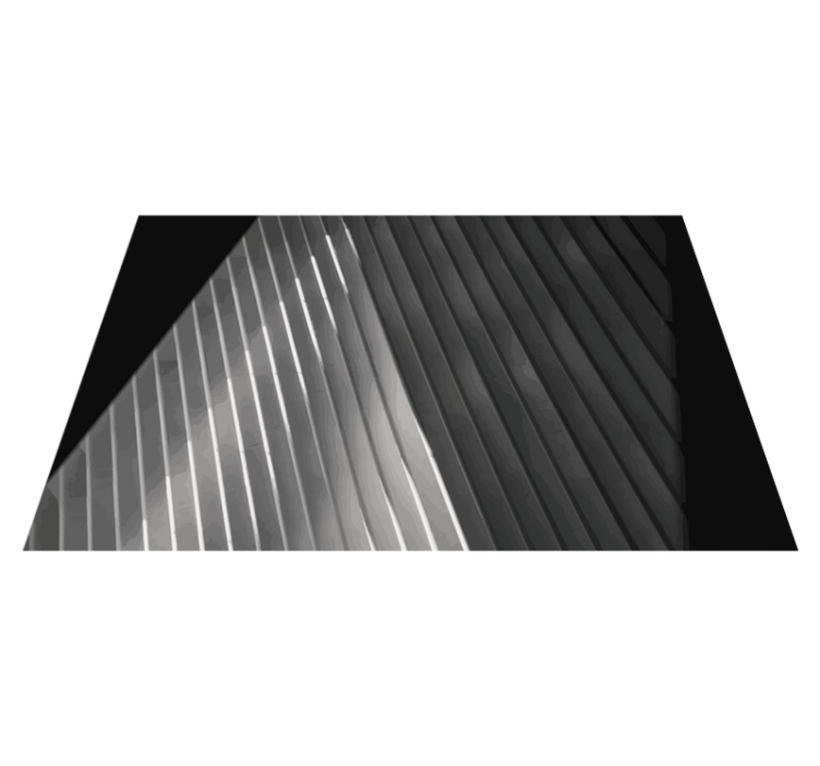 απλές γκρι αποχρώσεις σκανδιναβικό χαλί βινυλίου - TenStickers