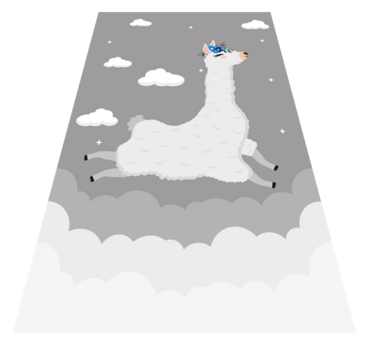 σκανδιναβικό περουβιανό χαλί παιχνιδιού - TenStickers