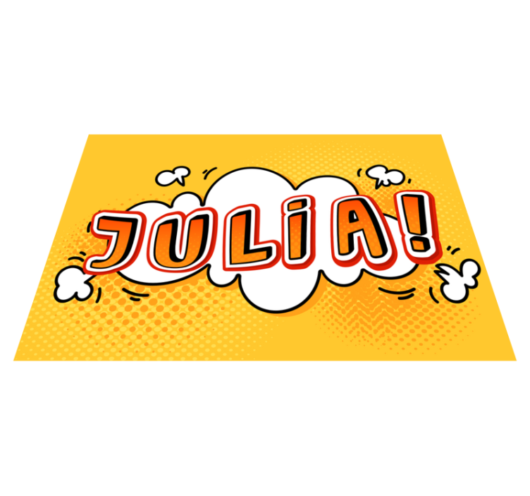 εξατομικευμένο χαλί βιβλίων κόμικς superhero - TenStickers