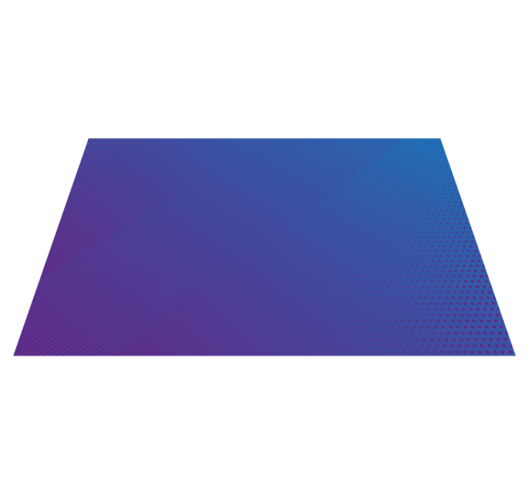 αφηρημένο μωβ σε μπλε χαλί - TenStickers