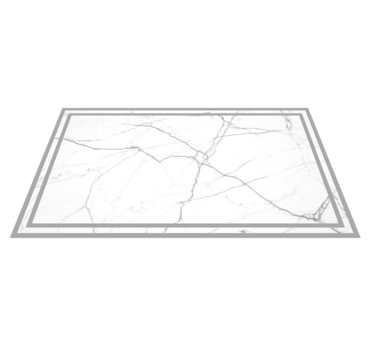 ρουστίκ γκρι τσιμέντο ασυμμετρικά πλακάκια χαλί - TenStickers