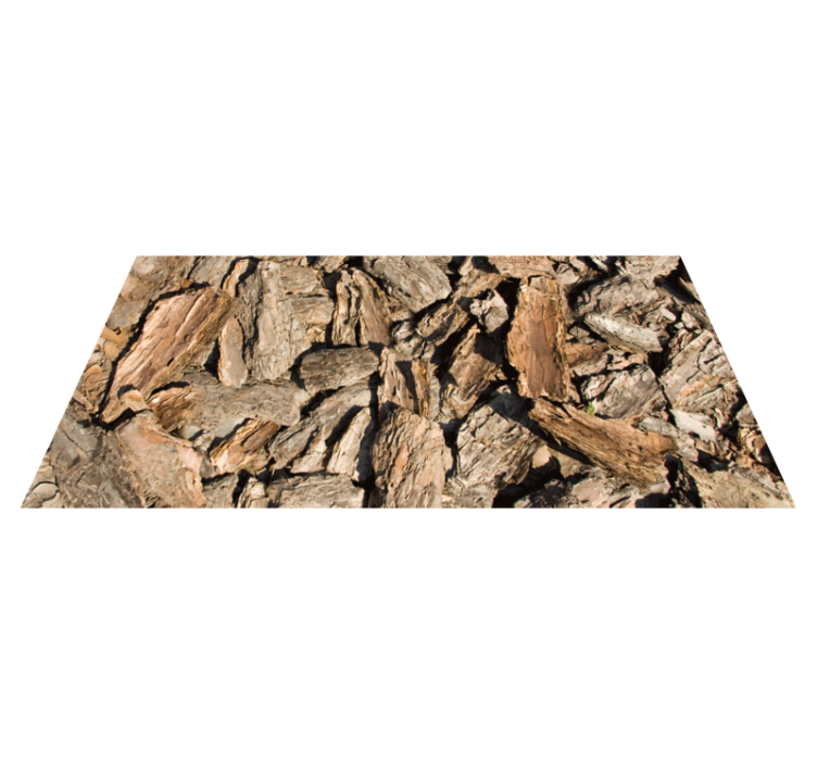 δάπεδο από ξύλο βινυλίου φυσικό σχεδιασμό φλοιού - TenStickers