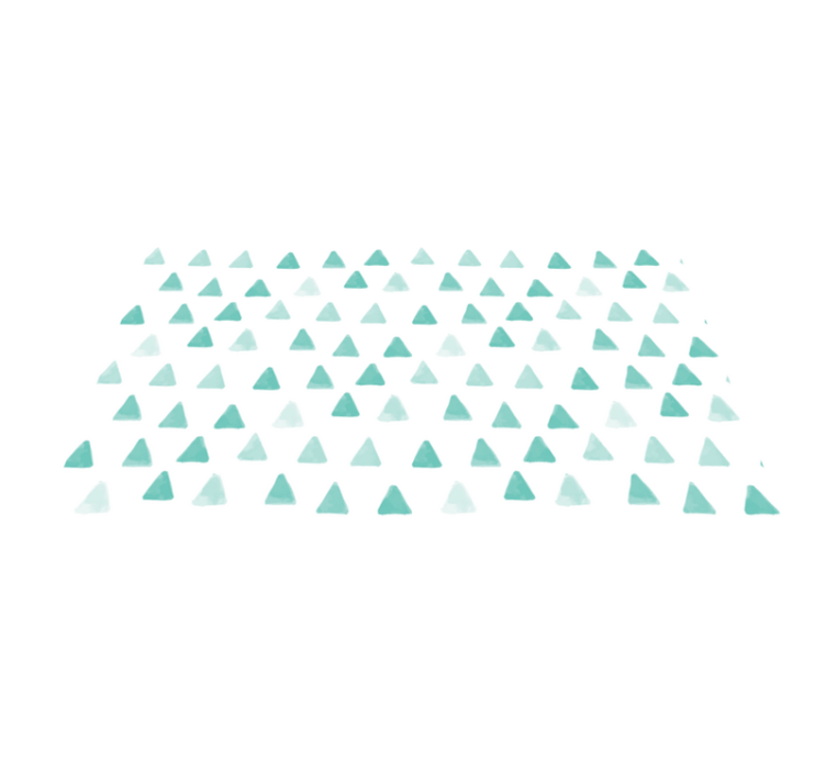 xαλί γεωμετρικού σχεδιασμού τριγωνικά μοτίβα - TenStickers