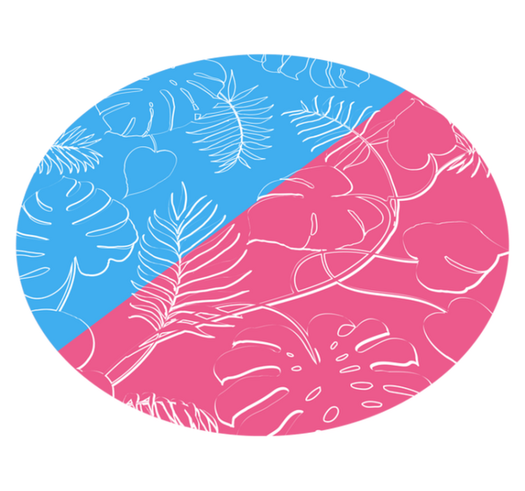 Χαλί φύσης Φυλλώδη Τροπικά - TenStickers