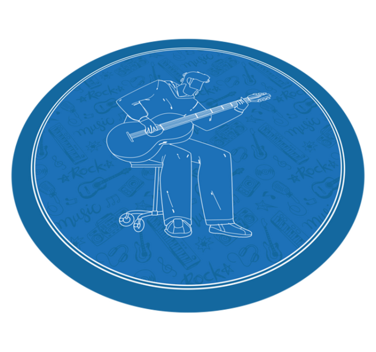 υφή χαλί μουσικές δονήσεις - TenStickers