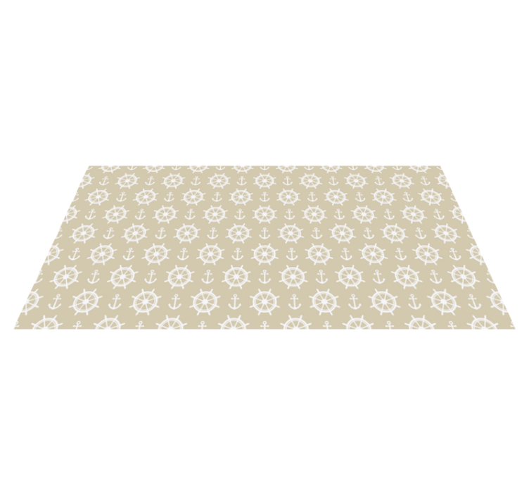 xαλί σαλονιού μοτίβο θαλάσσιας πυξίδας - TenStickers