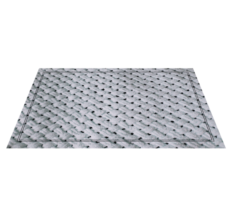 υφή χαλί κομψό πλεκτό μοτίβο - TenStickers