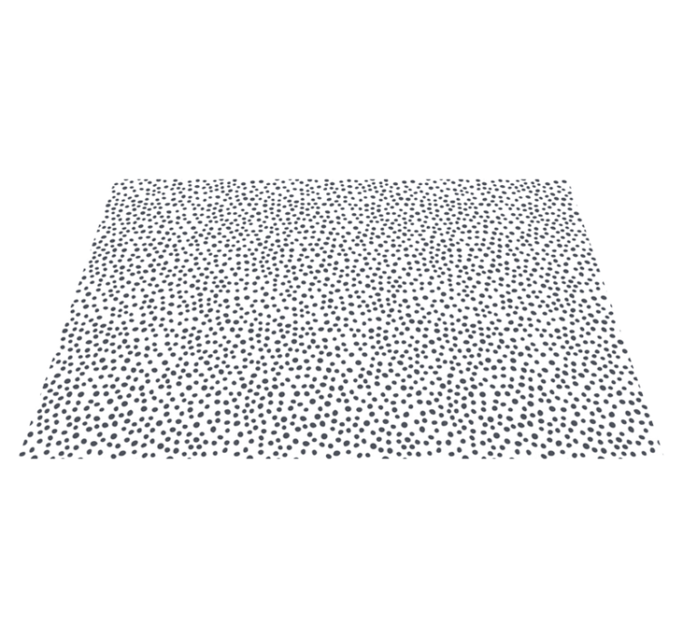 μοκέτα βινυλίου μοτίβο μαύρης κουκκίδας - TenStickers