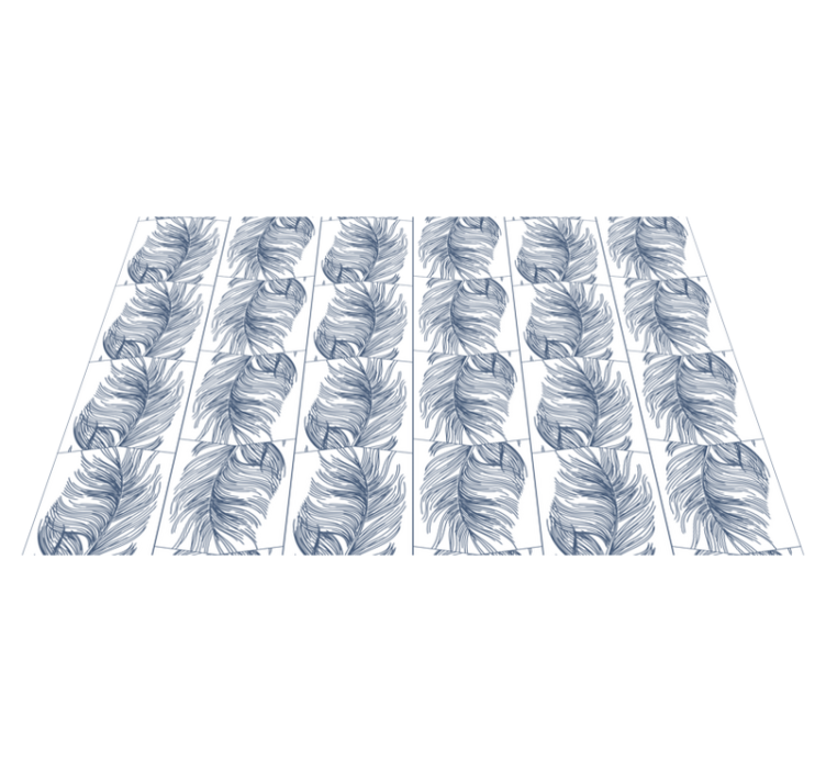 χαλί φύσης χαριτωμένα φύλλα - TenStickers