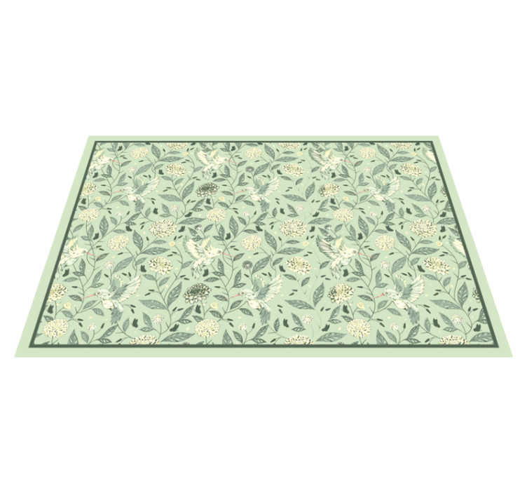 Χαλί δαπέδου "temple newsam" vintage βινυλίου - TenStickers