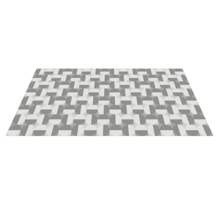 χαλί tetris γκρι σκανδιναβικό βινύλιο - TenStickers
