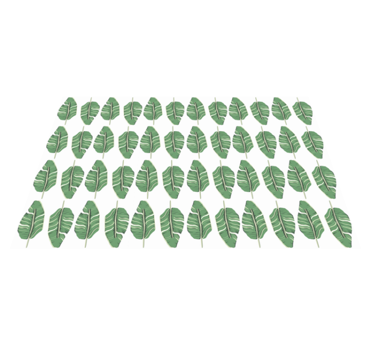 χαλί φύσης πλούσιο μοτίβο φύλλων - TenStickers