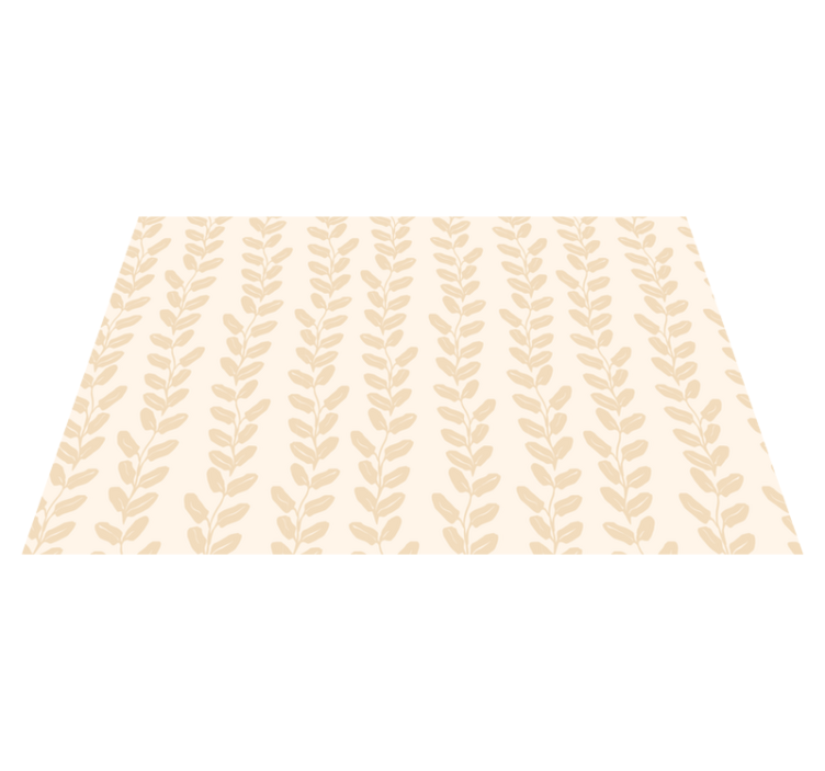 xαλί από βινύλιο με ανθοκομικά σχέδια βοτανικό μοτίβο - TenStickers