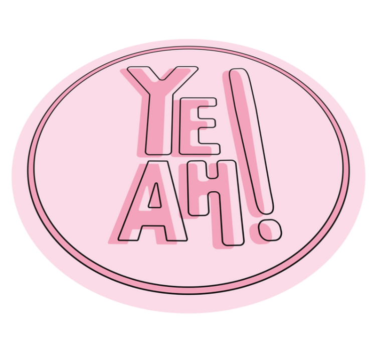 ναι cool art teen βινυλικό χαλί - TenStickers