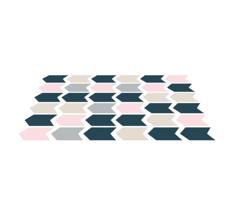 xαλί γεωμετρικού σχεδιασμού κομψό γεωμετρικό σχέδιο - TenStickers