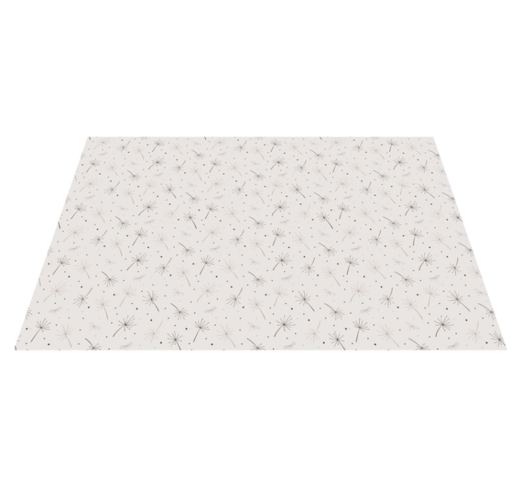 λουλουδάτο χαλί με λεπτό γρασίδι σε σκανδιναβικό στυλ - TenStickers