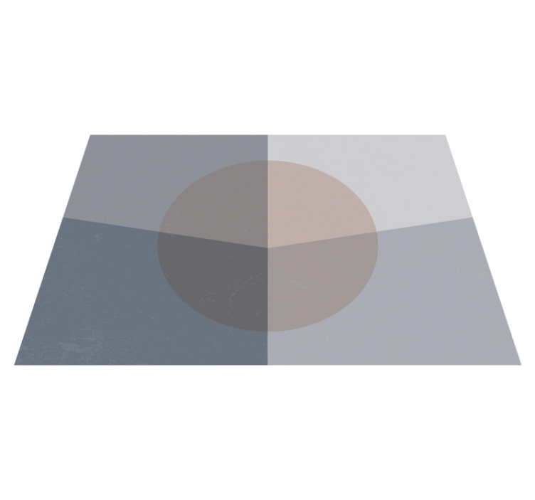 ροζ και γκρι γεωμετρική τέχνη γεωμετρικά χαλιά - TenStickers