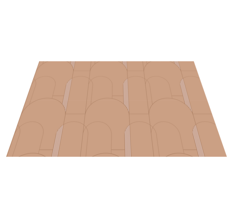 ριγέ χαλί επιφάνεια μοτίβο καμάρας - TenStickers