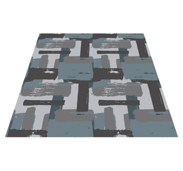 mωσαϊκό σχέδιο βινυλίου χαλιού αφηρημένο μωσαϊκό - TenStickers