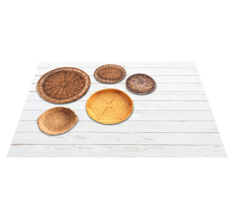 "boho" διακόσμηση τοίχου έθνικ χαλί - TenStickers