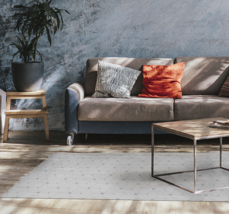 3d κυβικό σύγχρονο χαλί βινυλίου - TenStickers