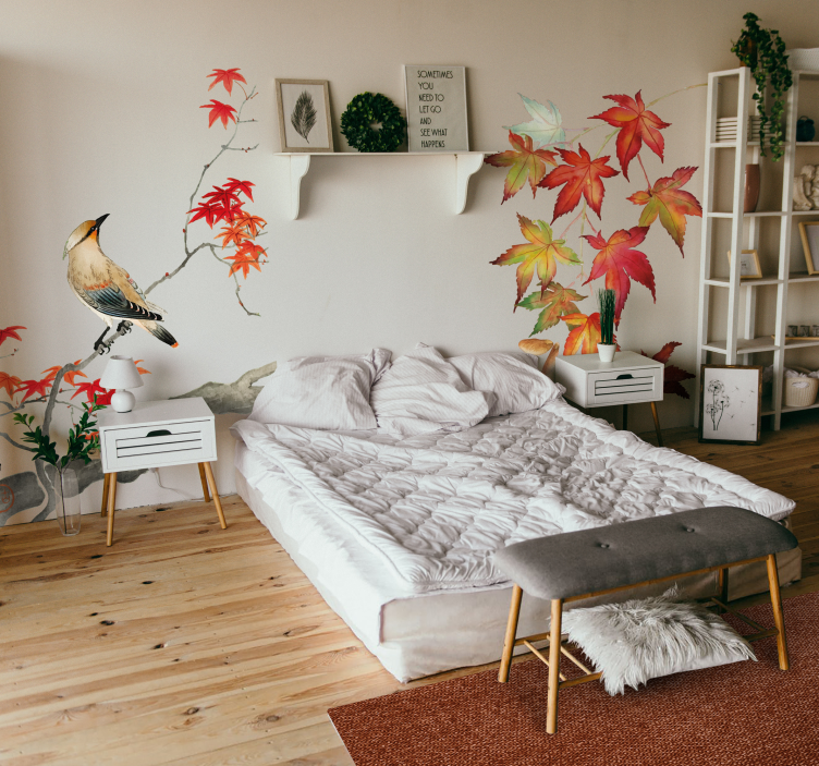 χαλί υπνοδωματίου από φυσικές ίνες - TenStickers