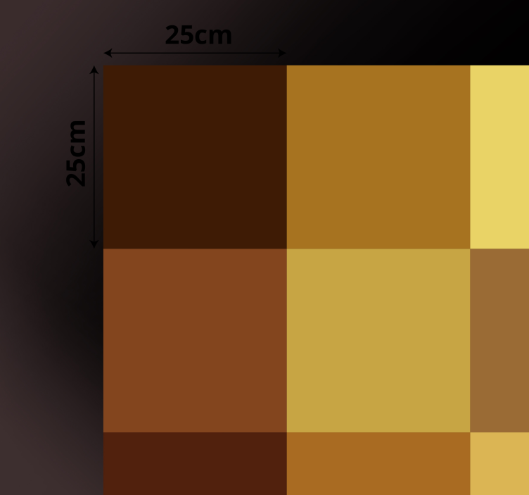 xαλί γεωμετρικού σχεδιασμού μπλε καρό σχέδιο - TenStickers