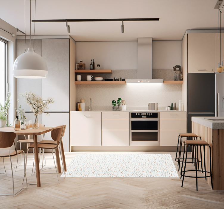 χαλί πλακιδίων καραμέλας terrazo - TenStickers