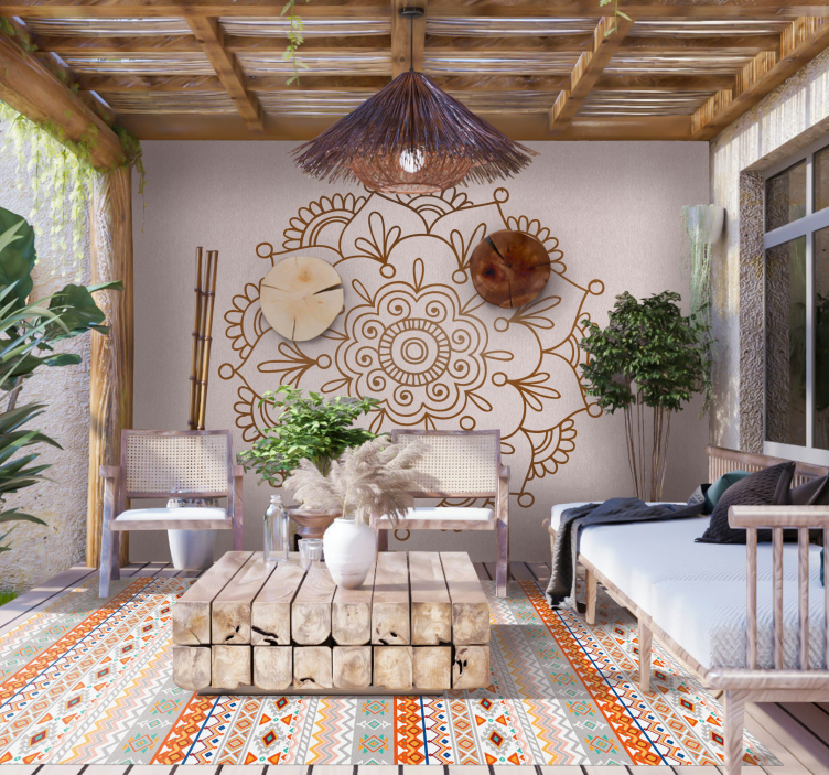 Εθνικό χαλί Πατρικό μοτίβο στιλ ΒουμανίαςΠατρικό μοτίβο στιλ Βουμ - TenStickers