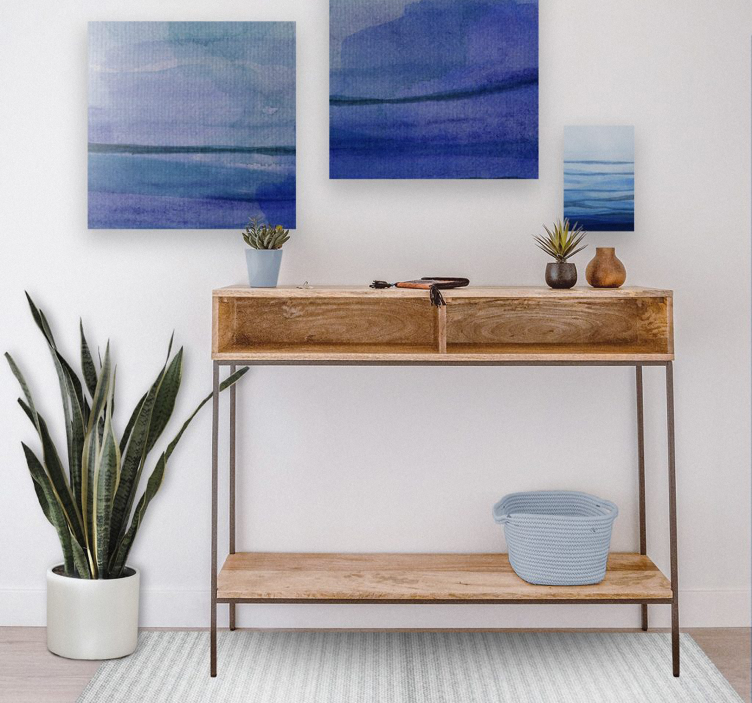 γκρι σχοινιά υφή χαλί - TenStickers