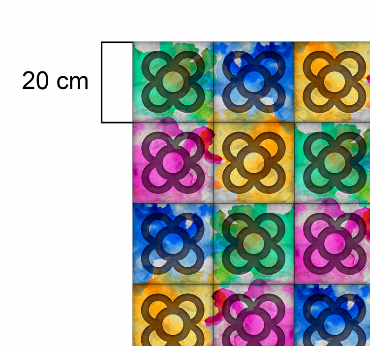 Βινταζέ χαλί από βινύλιο Φανταστικό Πανοτίμιο Πανίδας - TenStickers