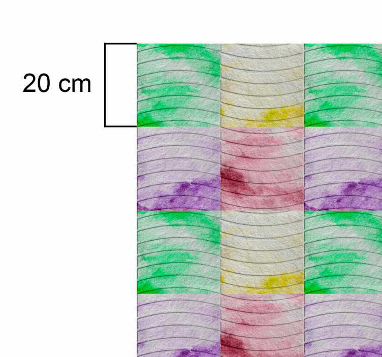 xαλί σαλονιού Πλακίδια των Ramblas - TenStickers