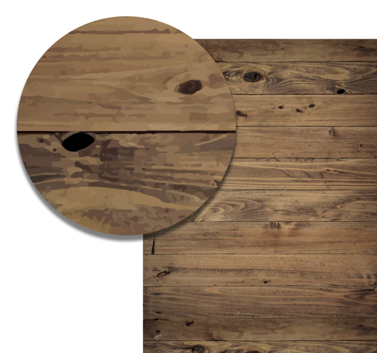 φθαρμένο χαλί βινυλίου εφέ ξύλου - TenStickers