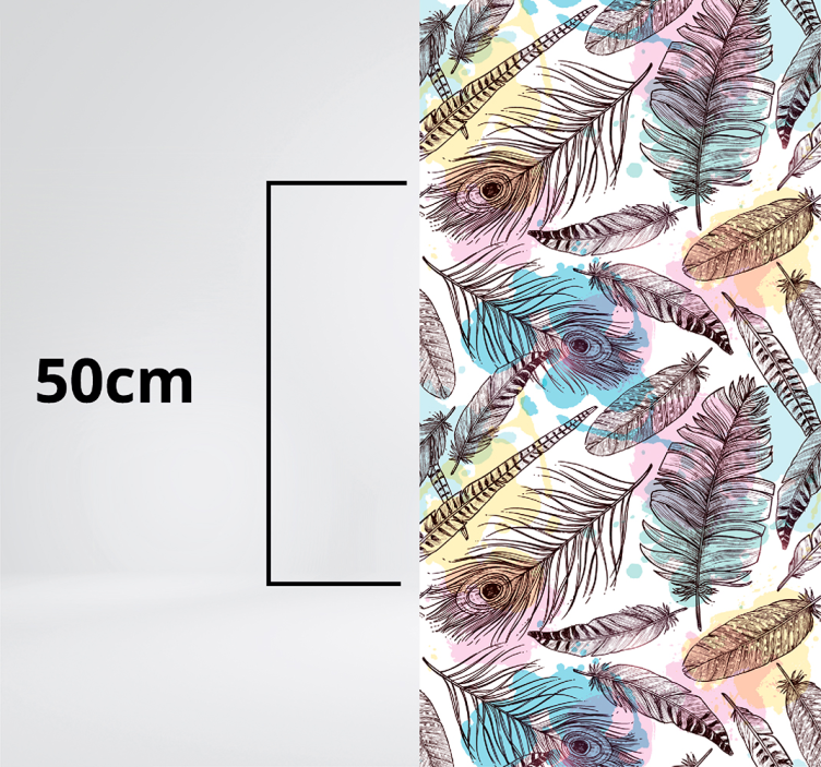 χαλί από βινύλιο με φτερά πουλιών - TenStickers