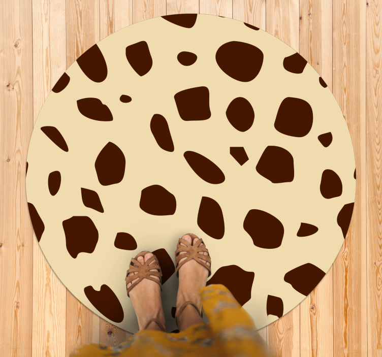 xαλί με εκτύπωση ζώου κηλιδωτή ζέστη - TenStickers