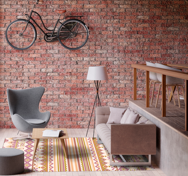 Boho αισθητικό στυλ vintage χαλί - TenStickers