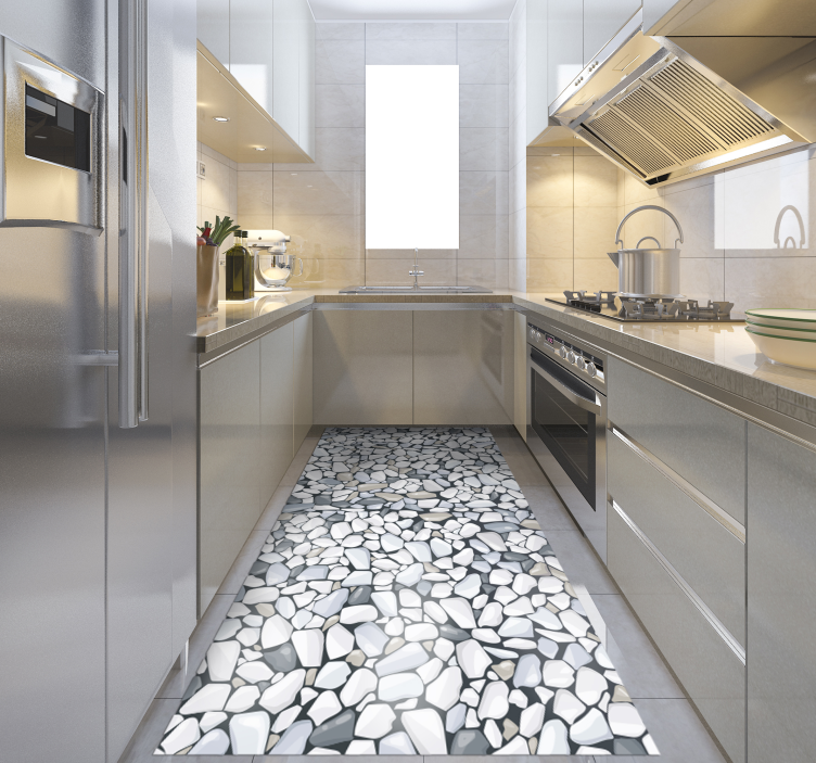 γελοιογραφία βράχους χαλί βινυλίου φύση - TenStickers