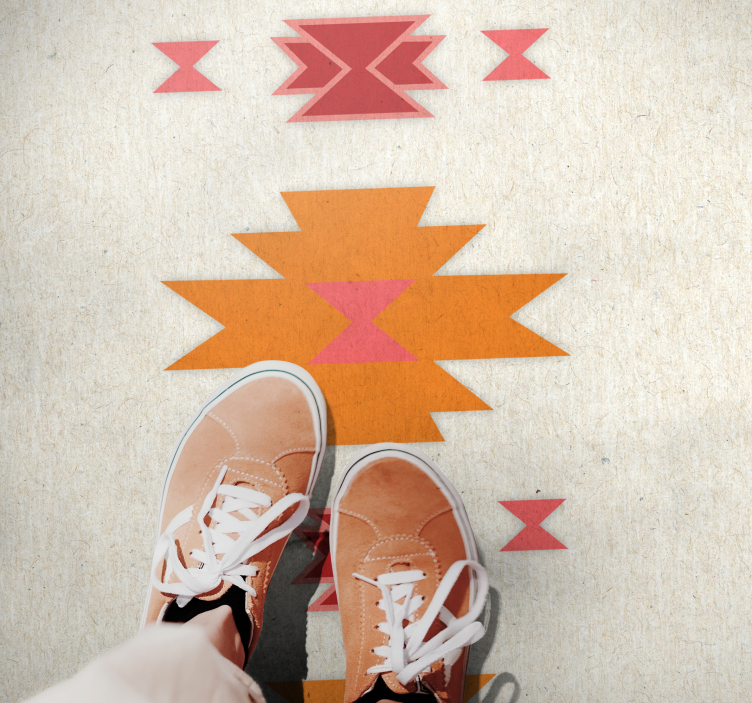 Cerise αυθεντικό σκανδιναβικό χαλί βινυλίου - TenStickers