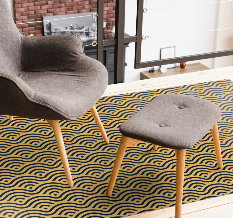 κινεζική κουβέρτα vintage χαλί - TenStickers