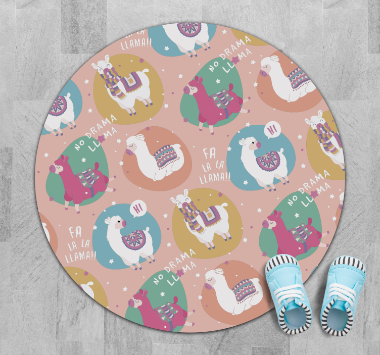 ζωικό χαλί ζωγραφικής anlam - TenStickers