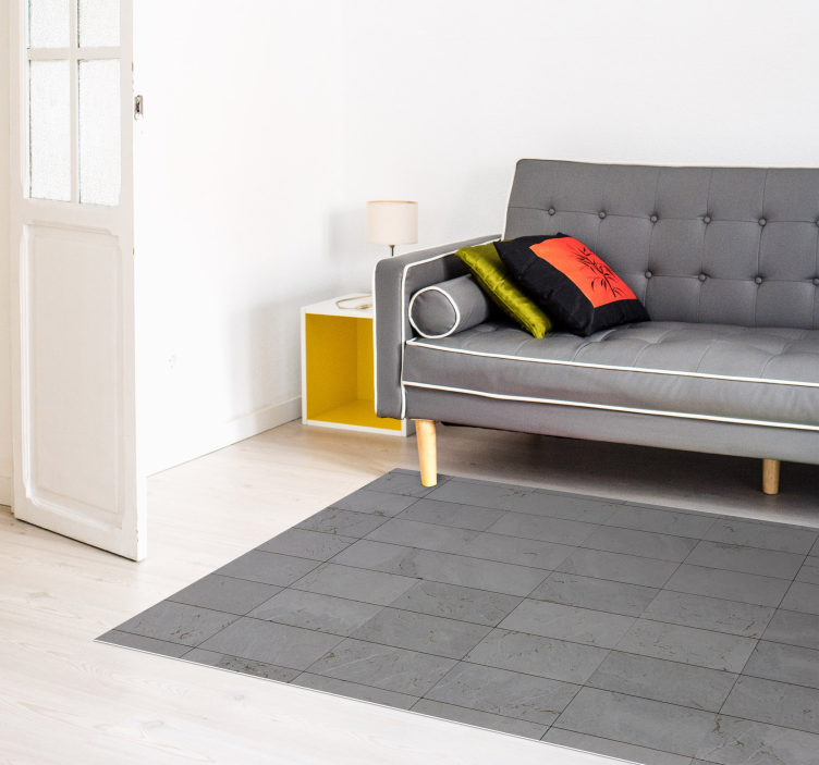 σκυρόδεμα κολάζ υφή βινυλίου χαλί - TenStickers