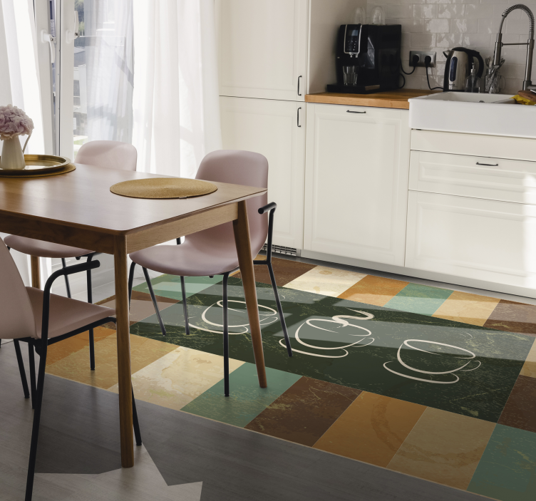 φλιτζάνι καφέ προσαρμοσμένη κουβέρτα - TenStickers