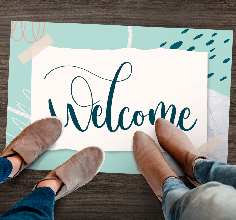 xαλιά βινυλίου με φράσεις κομψό κείμενο εισόδου - TenStickers