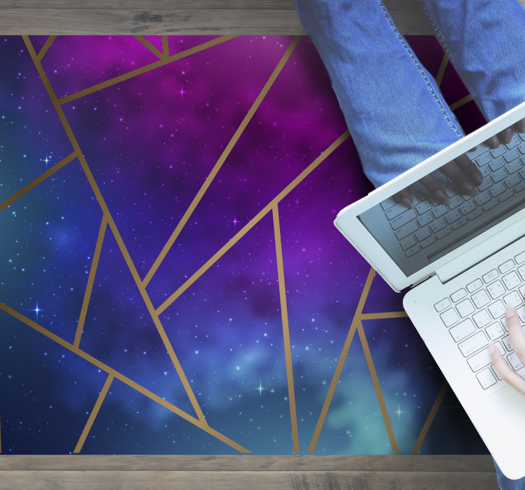 πλακάκια τριγώνου γαλαξία - TenStickers