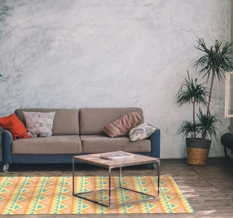 γεωμετρικά αζτέκων γεωμετρικά χαλιά - TenStickers